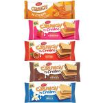 Tiffany Wafers Crunch N Cream Imported Mix Flavours Cream Wafers grocery
