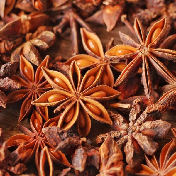 LILA DRY FRUITS Star Anise 400 Grams | Aromatic and Flavorful Dried Star Anise Pods for Cooking and Baking GROCERY