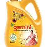 GEMINI REFINED SUNFLOWER OIL 4.2KG JAR GROCERY
