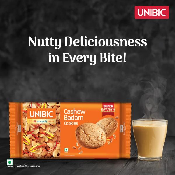 Unibic Cashew Badam Cookies|Weight may vary 900g/975g grocery