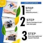 SESA Ayurvedic Anti Dandruff Shampoo With Neem, Lemon Helps Reduce Hairfall Controls Dandruff, 500Ml grocery