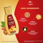 Dabur Almond Hair Oil - 580ml(290ml*2) | Provides Damage Protection | Non Sticky Formula | For Soft & Shiny Hair | With Almonds,  Keratin Protein, Soya Protein & 10X Vitamin E grocery