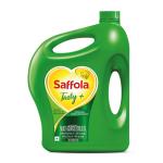 Saffola Tasty + | 50% More Oryzanol | Edible Oil - 4.10kg Jar GROCERY