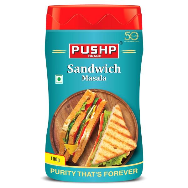 Pushp Brand Sandwich Masala Powder 100g | Pack of 1 GROCERY