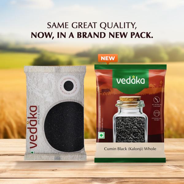 Amazon Brand - Vedaka Cumin Black (Kalonji) whole, 100 g GROCERY