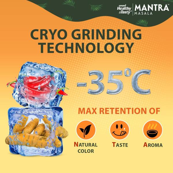 Emami Healthy & Tasty Mantra Haldi (Turmeric) Powder (500 grams) | 100% Natural GROCERY