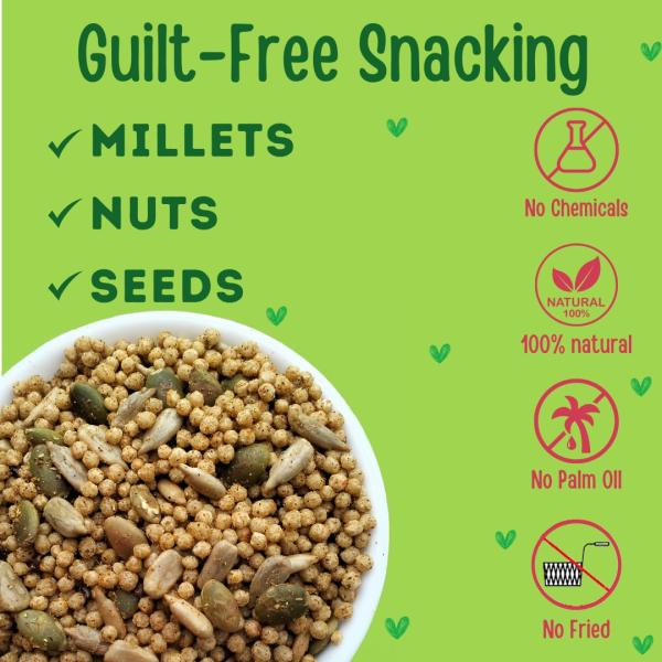 GROCERY       Tummy Friendly Millet Namkeen Mixture for Kids &Adults grocery