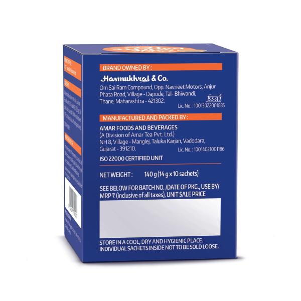 Society One Minute Tea | Masala Flavour | Made with Ginger, Clove, Black Pepper GROCERY