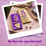 Cadbury Dairy Milk Silk Valentine's Heart Blush Chocolate Bar Gift Pack, 250 g  grocery