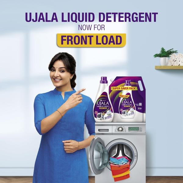 Ujala Front Load Liquid Detergent Mega Saver 4L Refill Pack | GROCERY