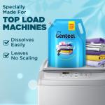 Genteel Matic Liquid Detergent Refill Pouch for Top load Washing - 2kg GROCERY