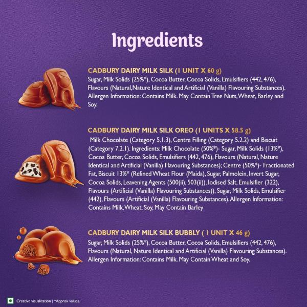 Cadbury Dairy Milk Silk Special Assorted Valentine's Chocolates Potli Gift Pack with Teddy keychain,232 gram grocery