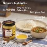 Two Brothers Organic Farms A2 Ghee (500 ml) |Glyphosate free|Free-grazed, Desi Gir Cows| grocery