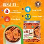 Brew Lab Mace (Javitri) | Boost Blood Circulation | Sabut Gram Masala-70gm GROCERY
