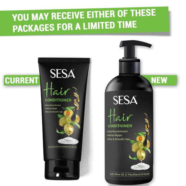 SESA Hair Conditioner For Dry And Frizzy Hair Deep Conditionining And Nourishment Soft & Shiny Hair - 300 Ml grocery