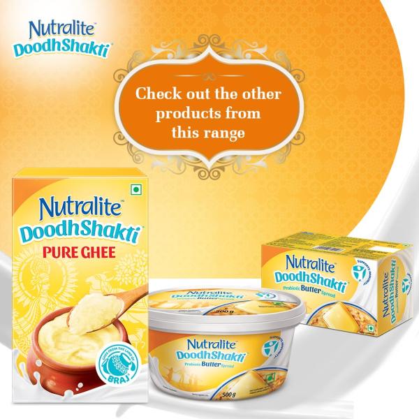Nutralite Doodhshakti Pure Ghee With Jar| from Braj Bhoomi | 1 Litre GROCERY