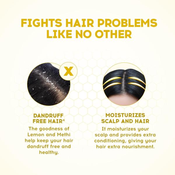 Dabur Vatika Lemon Anti-Dandruff Shampoo - 1 L | Reduces Dandruff from 1st Wash | Moisturises Scalp | Provides Gentle Cleansing, Conditioning &... grocery