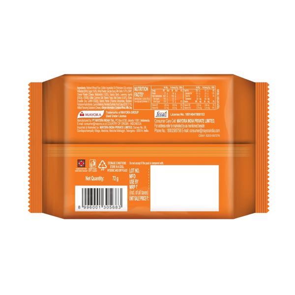 Malkist Cheese Flavoured Cracker Biscuits -72g - Pack of 8 (cheese) grocery