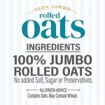 Bagrry’s 100% Jumbo Rolled Oats 1kg Jar GROCERY