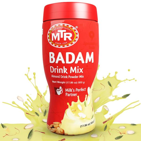 MTR Badam Drink Mix Pet Jar 500g grocery