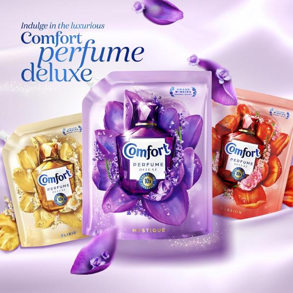 Comfort Perfume Deluxe Mystique 1.8L Pouch - Luxury fragrance for your clothes grocery