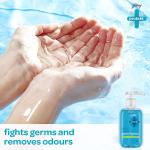 Godrej Protekt Germ Fighter Handwash Refill Pack | Aqua | Germ Protection & Soft on Hands - 1.5 L grocery