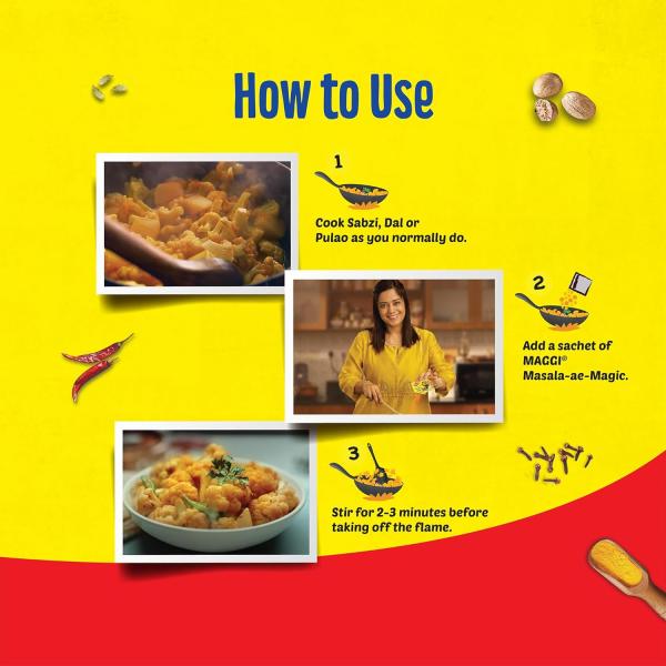 MAGGI Masala-Ae-Magic Vegetable Masala, All In One Powder GROCERY
