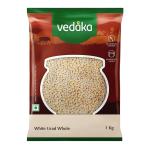 GROCERY   Vedaka Premium White Urad Whole, 1kg GROCERY