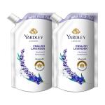 Yardley London English Lavender 650ml Pack of 2 Fragrant Handwash| Infused with Pure Lavender Oil| Germ Protection| For Soft & Fragrant Skin  grocery