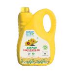 Natureland Organics Sunflower Oil 5 Ltr - Cold Pressed GROCERY