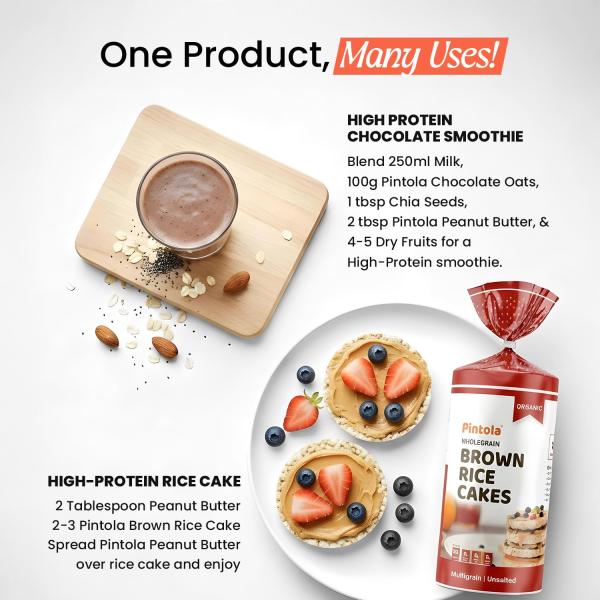 Pintola HIGH Protein ORGANIC JAGGERY Peanut Butter Creamy 1kg with 33g  grocery