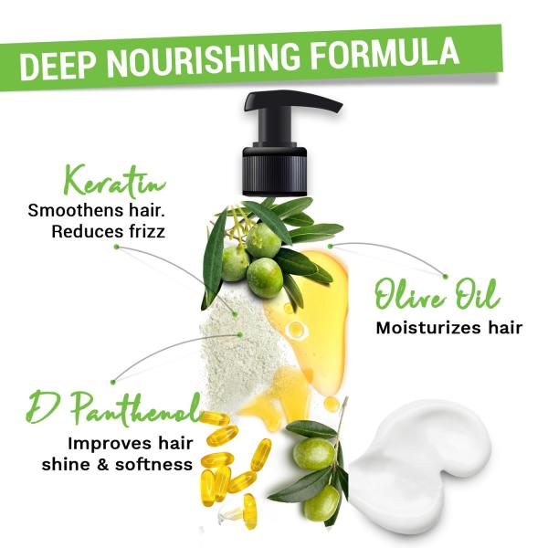 SESA Hair Conditioner For Dry And Frizzy Hair Deep Conditionining And Nourishment Soft & Shiny Hair - 300 Ml grocery