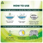 Nimeasy Dishwash Liquid Gel Refill Value Pack, Kitchen Cleaner, Utensil Cleaner Liquid  grocery