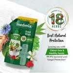 Medimix Ayurvedic 18 Herbs Hand Wash Refill For Soft & Odour-Free Hands 675ml | 99.9% Germ Protection | Shop Herbal | Natural | Soap-free | 100% Vegan  grocery