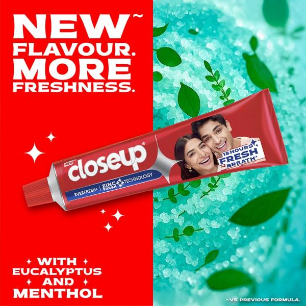 Closeup Everfresh+ Anti-Germ Gel Toothpaste Red Hot|| Save Rs. 20|| 150 g (Pack of 2) GROCERY