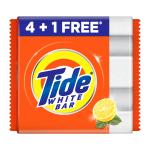 Tide White Detergent Bar Soap, Value Pack 200 gms x 5 GROCERY