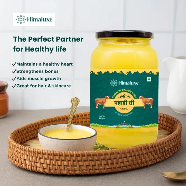 Himaluxe | Pahadi Pure Himalayan Ghee, Traditional Crafted,  GROCERY