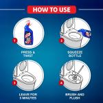 Harpic Disinfectant Toilet Cleaner Liquid, Original - 1 L (Pack of 2) | Kills 99.9% Germs GROCERY