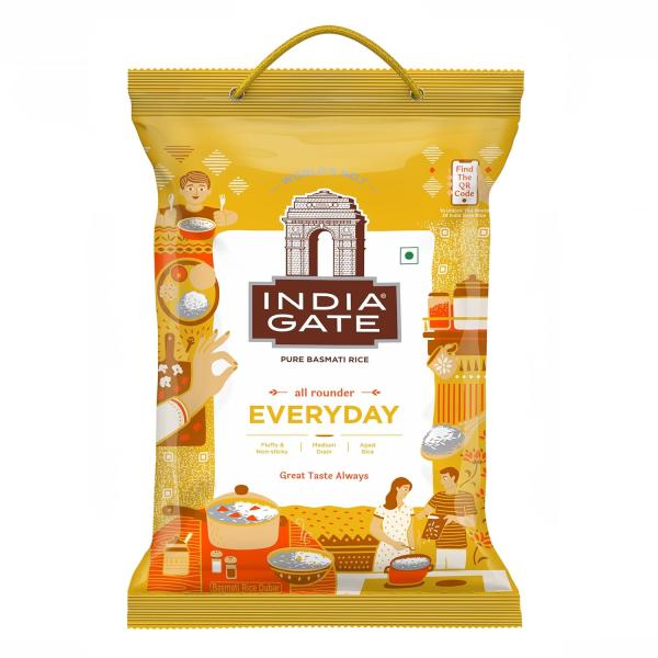 India Gate Basmati Rice Everyday 5 kg GROCERY
