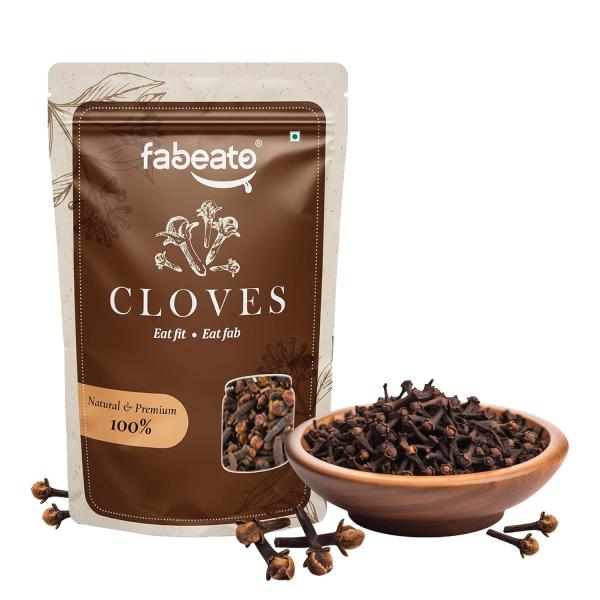 Fabeato Natural Premium Whole Cloves (Laung) For Indian Cooking 200Gm| Whole Spices GROCERY
