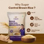 Sugar.fit Sugar Control Low GI Brown Rice, High Fiber & Gluten-Free, 100% Organic and Natural GROCERY
