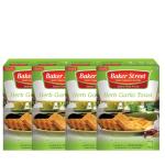 Baker Street Herb Garlic Toasties 200Gms*4 grocery