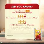 Saffola Active Refined Cooking oil | Rich in Omega 3 & Oryzanol GROCERY