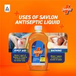 Savlon Antiseptic Disinfectant Liquid for First Aid, Personal Hygiene, and Home Hygiene - 1000ml GROCERY