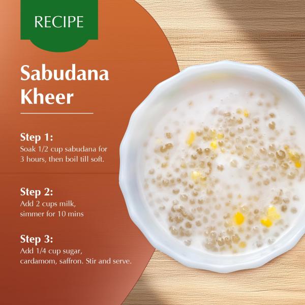Sabudana (Sago) - Medium, 1Kg grocery