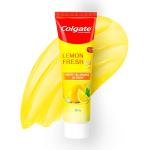 Colgate Lemon Fresh Gel Toothpaste | Tooth Paste Fights Yellowness of Teeth | Colgate Paste Toothpaste with New Fresh Flavor  GROCERY