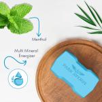 Park Avenue Premium Men’s Soaps for Bath – Cool Blue | 125g (Pack of 4) | Menthol & Mineral Energizer | GROCERY