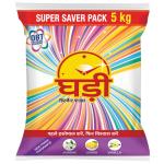 Ghadi Detergent Powder With Advance Dirt Blast Technology Tough Stain Removal & Refreshing Fragrance 5KG