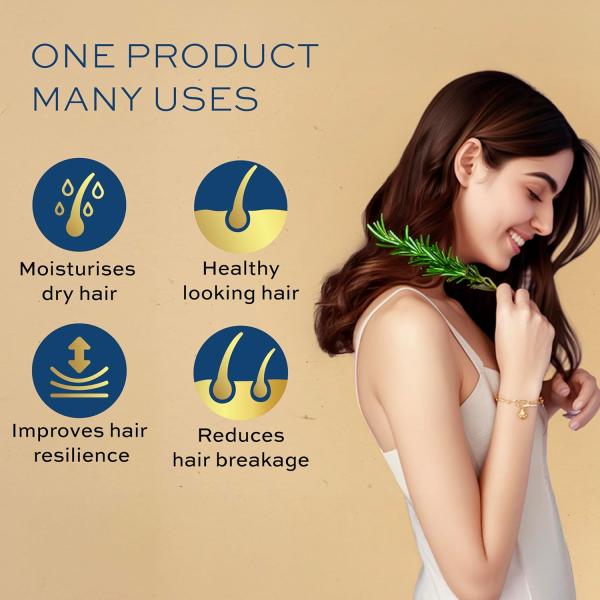 Parachute Advansed Rosemary Essential Oil | 100% Pure | for Thick & Voluminous Hair | GROCERY