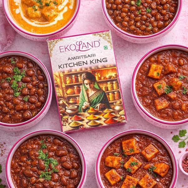 GROCERY   EKOLAND Combo Pack of Kitchen King Masala & Lal Degh Mirch Powder